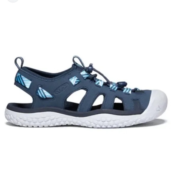 Keen Solr Navy Closed Toe Water Sandals-Like New-Size 9.5 - Picture 1 of 13